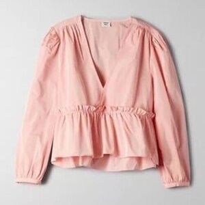 aritzia sunday best jinx blouse in size small